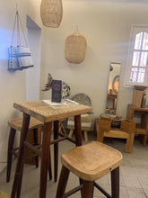 Charger l'image dans la galerie, Ensemble en teck avec motifs