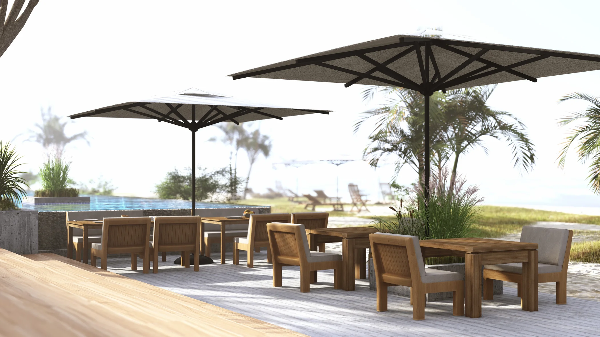 Mobilier en teck