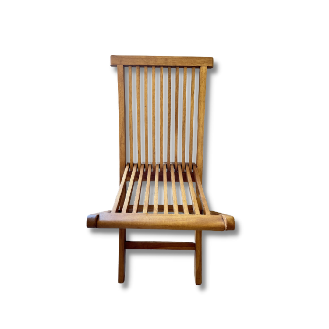 Chaise d'enfant dépliable en teck